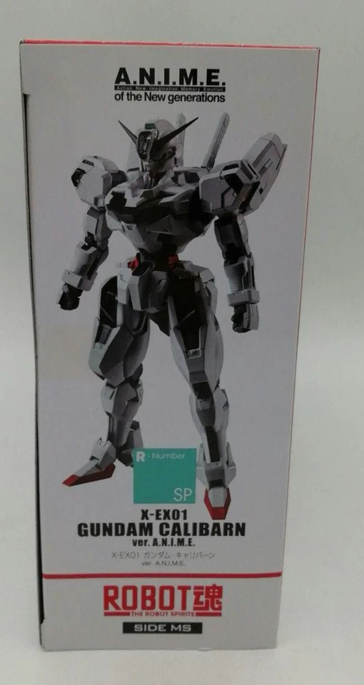 Gundam Calibarn Bandai THE ROBOT SPIRITS SIDE MS X-EX01 ver. A.N.I.M.E. New - Image 4 of 4
