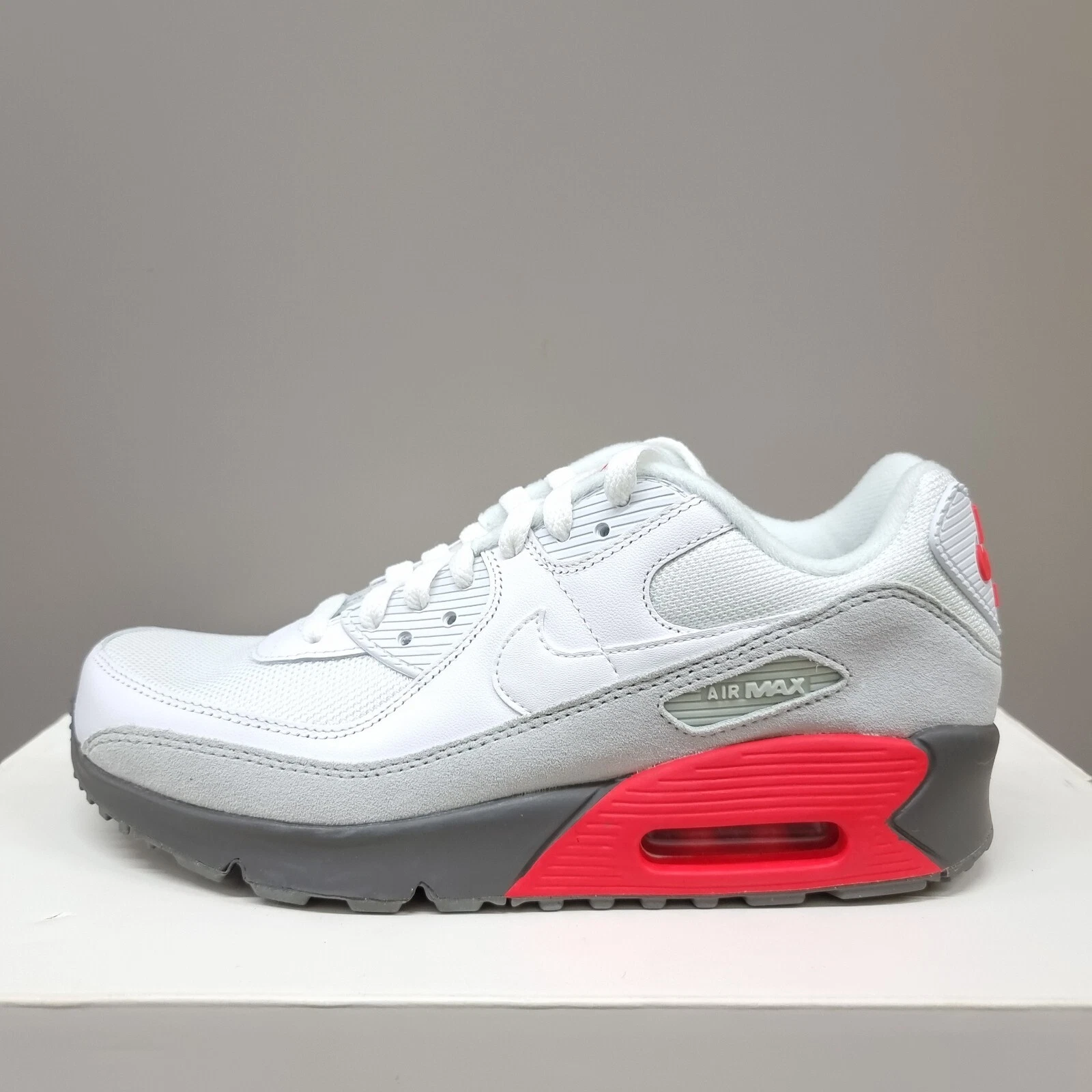 NIKE AIR MAX 90 "PELTRO PIATTO" (GS) (CD6864 116) SCARPE DA GINNASTICA VARIE MISURE