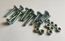 VOTEX PT TOPPER MOWER WOODEN BOARD COACH BOLT & NUT 62401 X 10