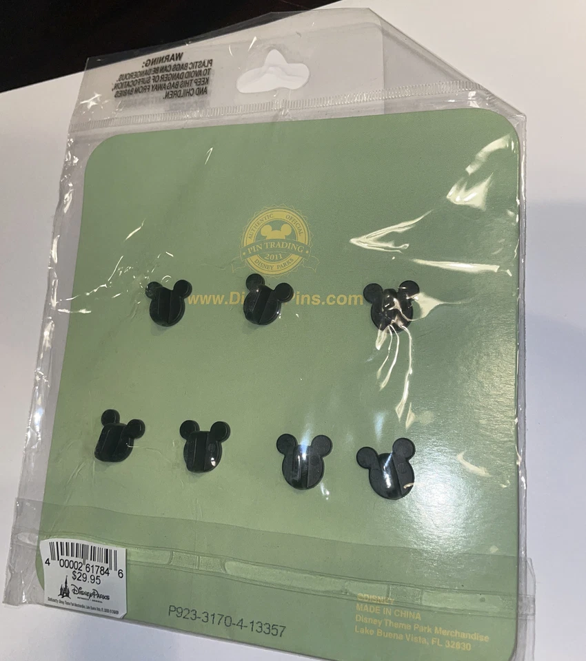 Disney 7 Pin Booster Pack Retired Set Duffy The Bear Epcot 2011 Countries Rare - Image 2 of 2