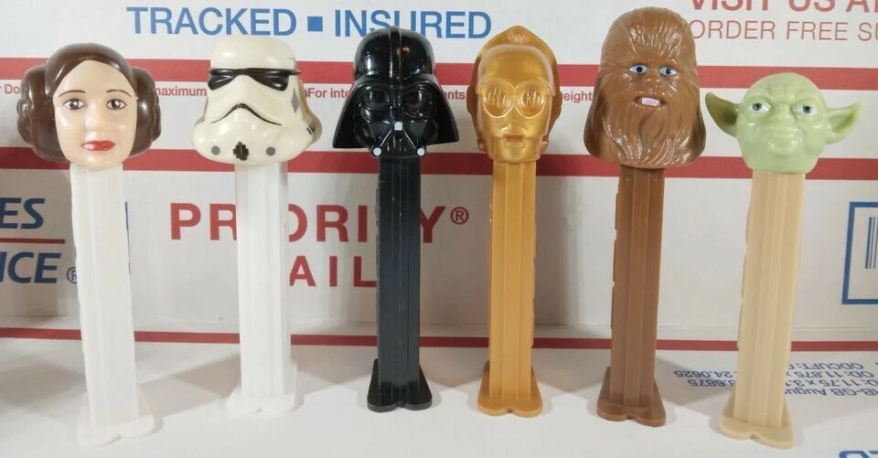 💥 34 PEZ DISPENSERS Star Wars Darth Vader DC BATMAN Marvel Spider-Man HULK TMNT - Image 3 of 4