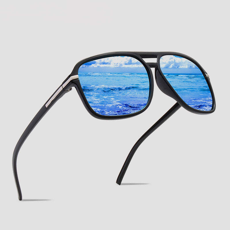 New Large Frame Retro High-definition Polarized Sunglasses