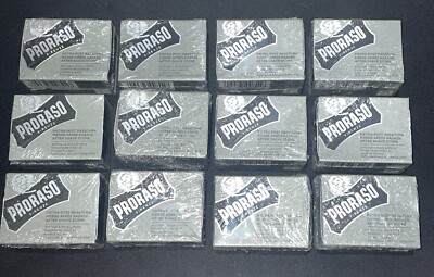 12 PRORASO Single Blade Post Shave Alum Stone Natural Astringent  Aftershave cut