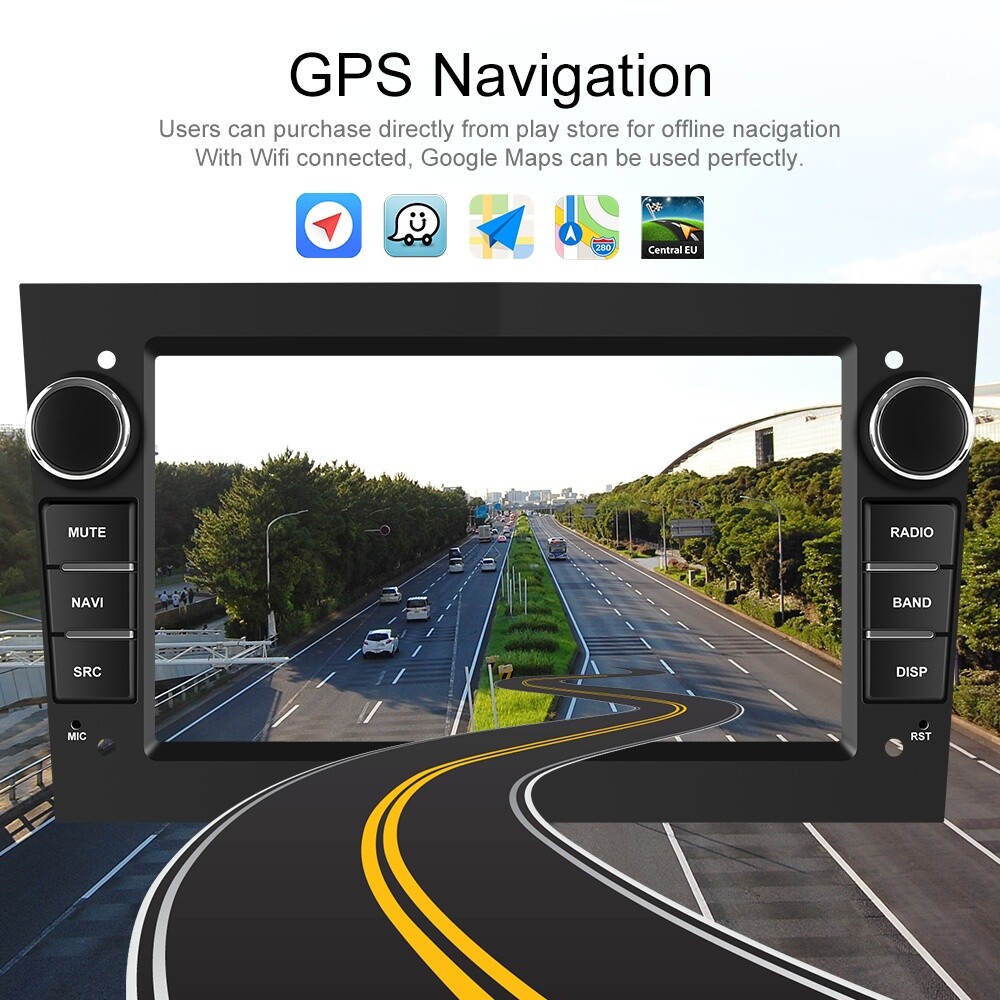 For Vauxhall/Opel Astra Corsa Apple Carplay Car Radio Stereo GPS NAVI