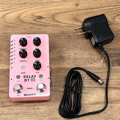 Outletcovered Von Garantie Mooer D7 X2 Verzögerung / A45486 Echo Gitarre