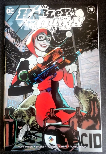 HARLEY QUINN # 75 Frankie's Comics Exclusive Variant ADAM HUGHES NM-MT RARE! HTF