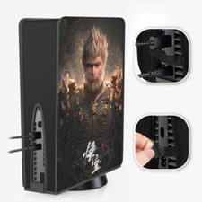 Black Myth Wukong Dust Cover for PS5 Console Anti-Scratch Waterproof Cover