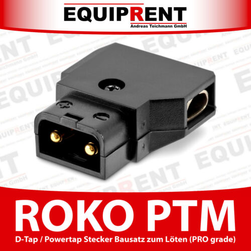 ROKO PTM pro grade D-Tap Stecker Bausatz (male, männlich) zum Löten (EQ915) - Bild 1 von 1