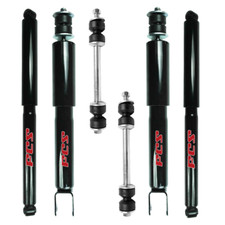 For Silverado Sierra 1500 4WD Front & Rear Shock Absorbers + Sway Bars Links Kit