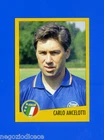 AZZURRI CON IP ITALY - Merlin - Figurine-Sticker No. 40 - CARLO ANCELOTTI - New