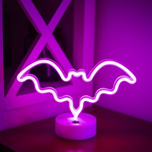 Hongm Cactus Neon Signs Led Neon Light Sign With Holder Base