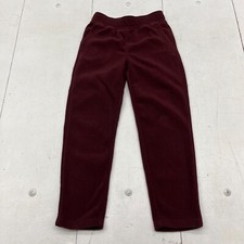 Old Navy Burgundy Fleece Sweatpants Boys Size Medium 8 