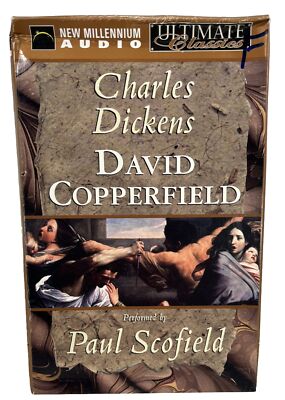 David Copperfield~ Charles Dickens Read by Paul Scofield ~ Audio Book Cassette