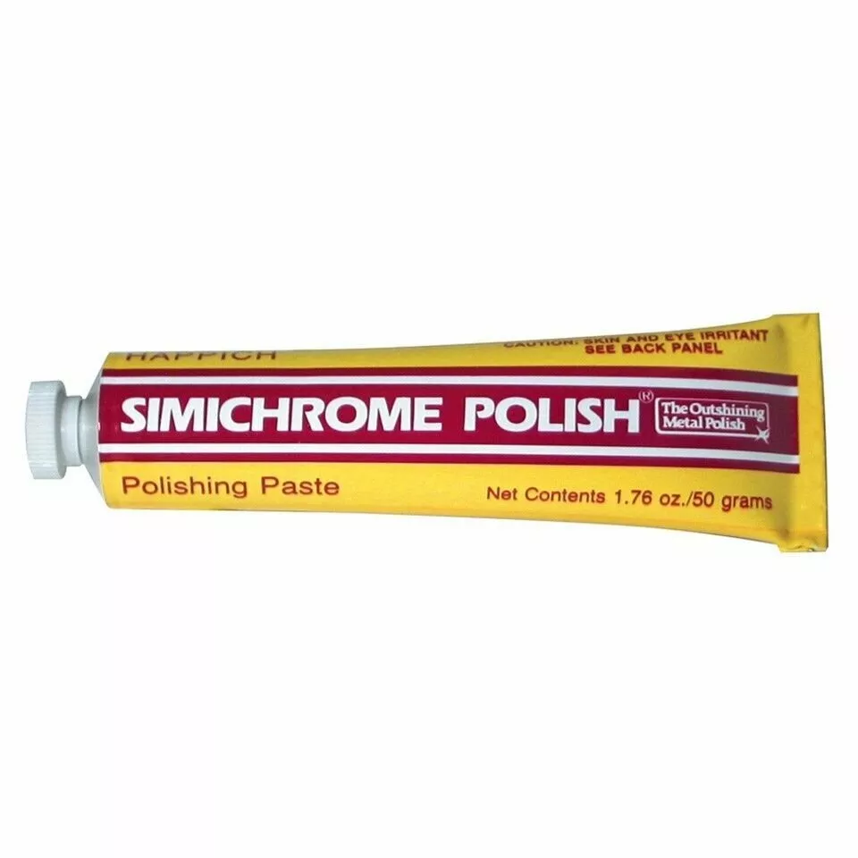 Simichrome Happich Metal Polishing Car Paste 390050 Bakelite Test Copper  1.76 oz