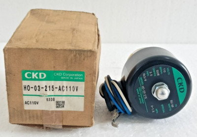 CKD Corporation HO-03-215 Magnetventil Messing AC110V Neu