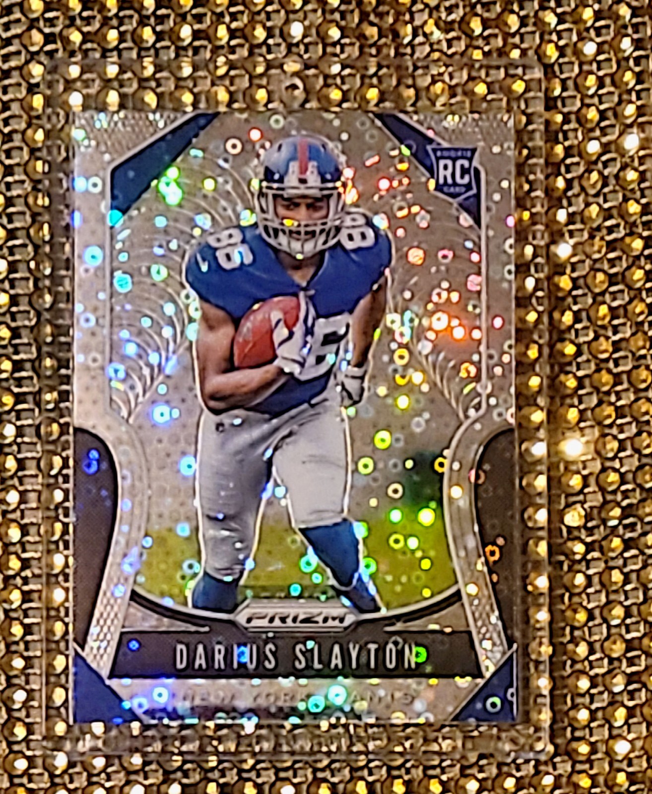 Darius Slayton RC Disco 2019 Panini Prizm #356 Giants