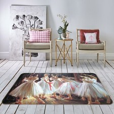3D Stage Ballet Girl NAO6899 Game Rug Mat Elegant Photo Carpet Mat Fay