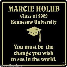 Personalized Graduation Sign High School College University #1 Custom USA Made