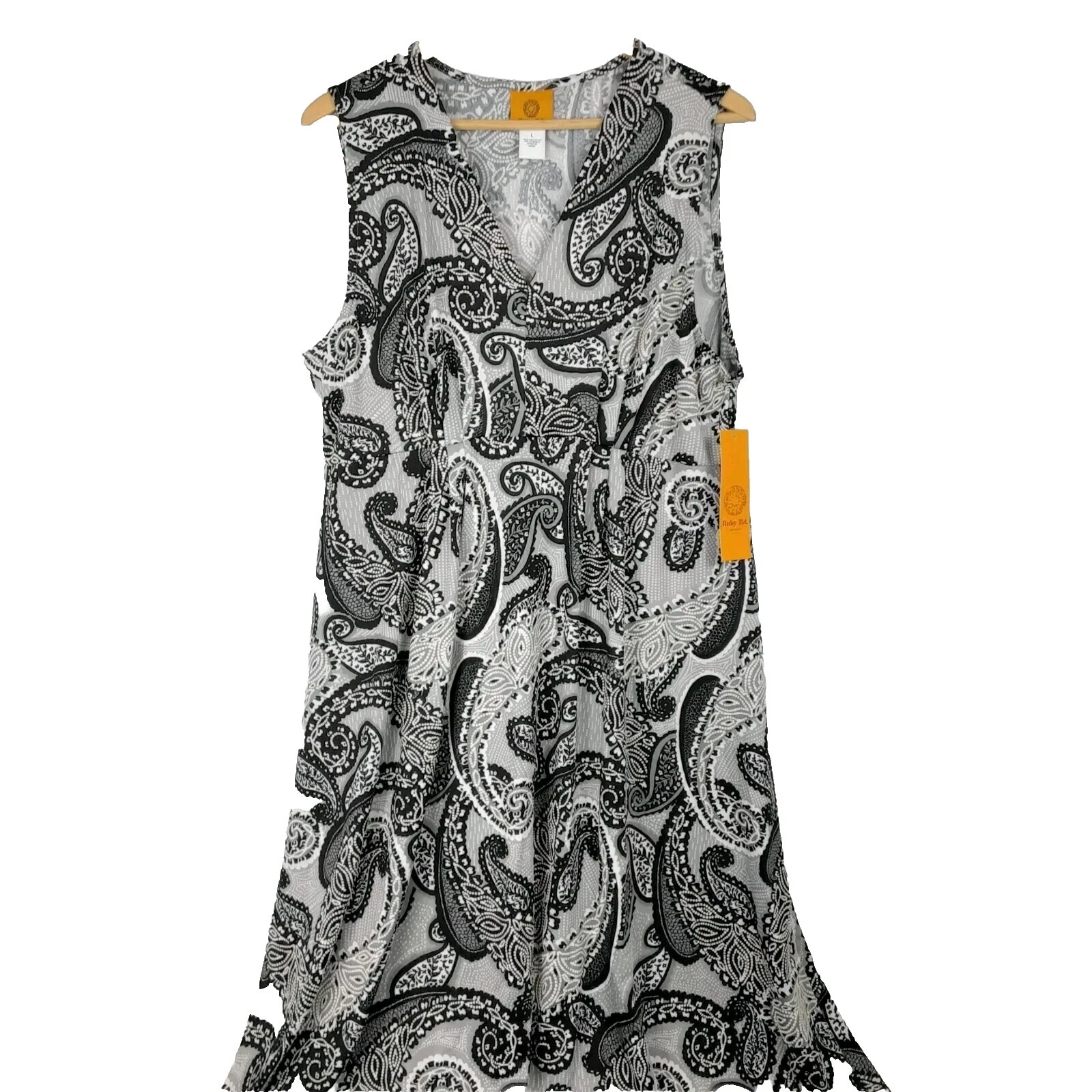 Estampa Paisley Casual Vestidos femininos Maxi
