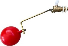 Adjustable 1/2 Inch Part 2 Ball-Cock Float Valve with Ball/Float for Toilet and