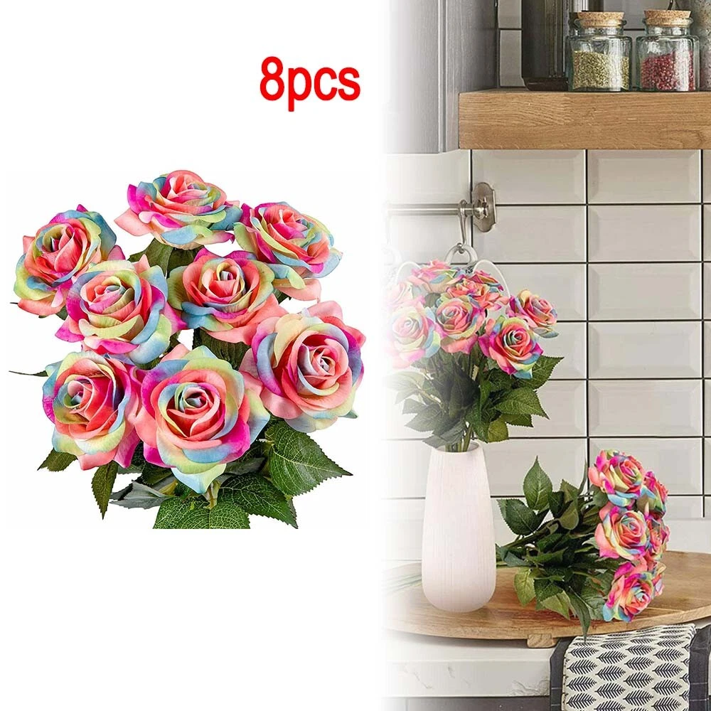 Colorful 2024 fake flowers