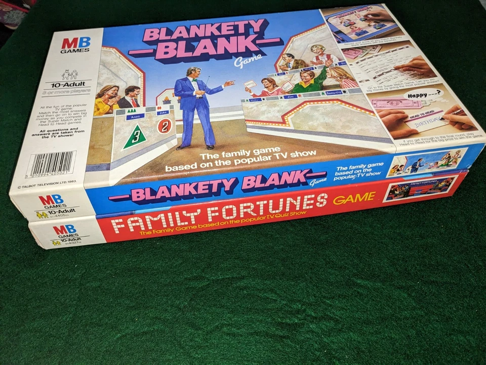 BLANKETY BLANK + FAMILY FORTUNES - classic boardgames in great condition - Image 2 of 4