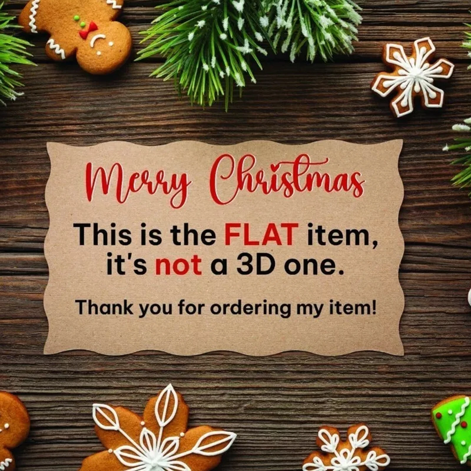 BTS Christmas Ornament Flat Hanging Tree For Xmas Decor Acrylic