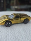 Vtg Hot Wheels Redline 1967 Ford J Car Spectraflame Gold Exterior