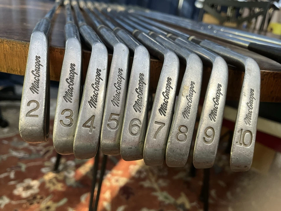 MacGregor Jack Nicklaus VIP Irons  2-10 Rifle Shafts; Woods 1,2,3 4, Step Shaft. - Image 3 of 4