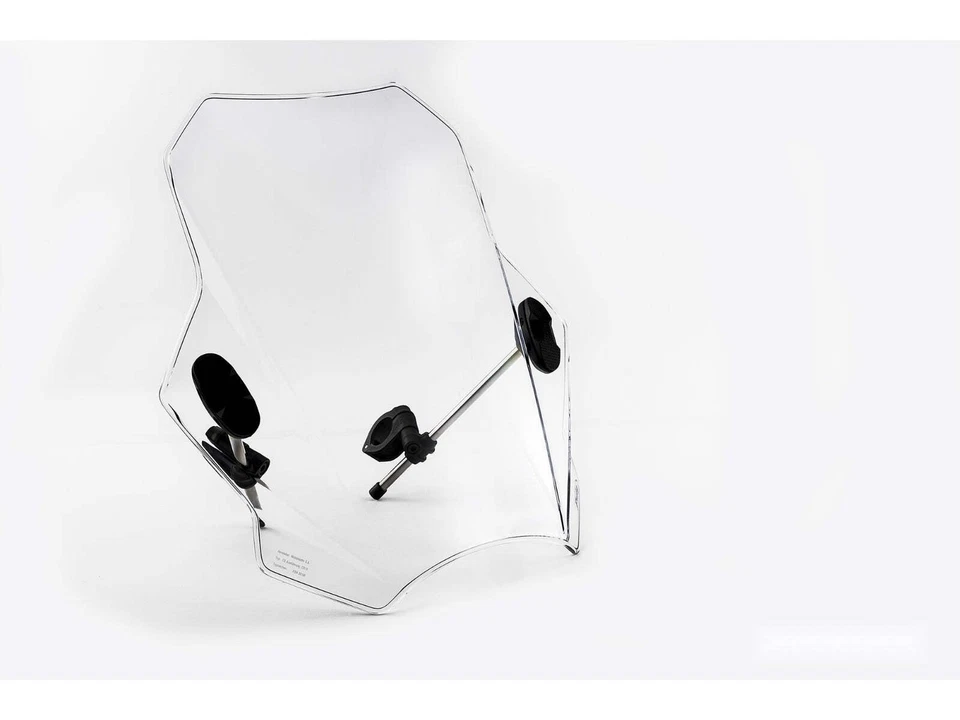 Puig Bat Screen Motorcycle Windshield Windscreen Clear for Yamaha SR 400 (14-16) - Image 2 of 4