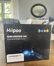 Hiipoo Sublimation Ink Vivid & Bright Colors Open Box. Factory Sealed Ink.