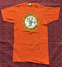 Vintage 1980s Department Of Energy Would We Lie To You Humor Shirt Single Stitch