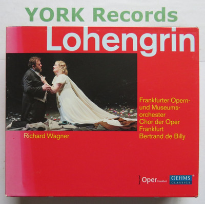 WAGNER - Lohengrin DE BILLY / STRUCKMANN / KONIG / NYLUND - Ex 3 CD Set OEHMS
