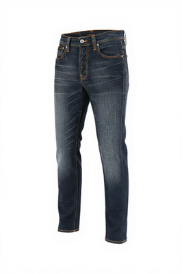 Nudie Jeans Thin Finn Grey Authentique Used Herren W29/L32 Zip Taschen Jeans