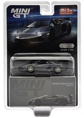 Chase! Mini GT 1:64 Lamborghini Aventador SVJ Roadster Griglo