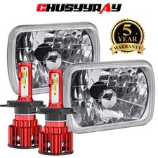 Para For Dodge D150 D250 D350 Ram 50 W150250 Par Faro Cuadrado 5x7 Hilo Para For Dodge D150 D250 D350 Ram 50 W150250 Par Faro Cuadrado 5x7 Hilo