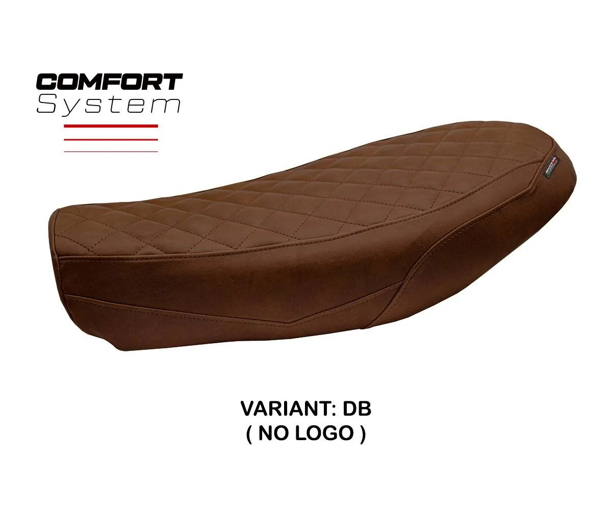 Seat cover Antigua Comfort Brown DB Tpz comp DUCATI SCRAMBLER URB MOT 2022 2026