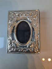 Très Beau Vieux Cadre Photo En Argent 925