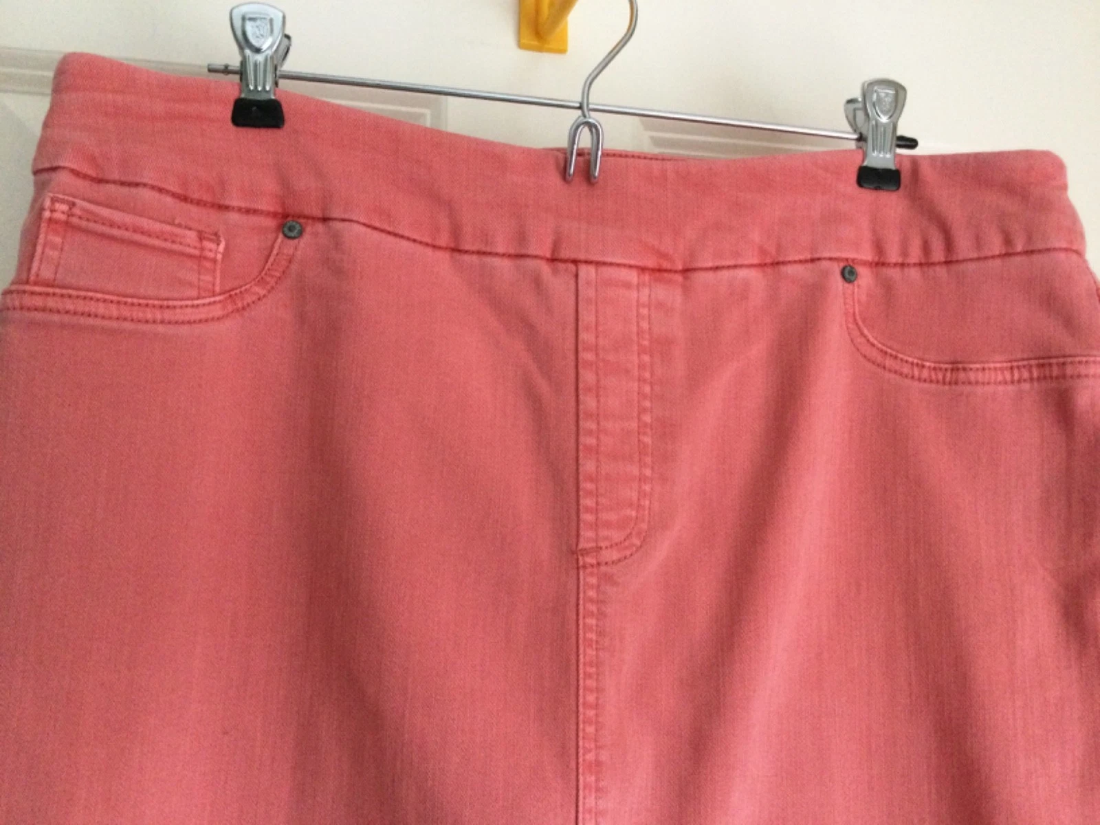 Chico's Skort lt. orange, sz 2 chico's or 12 reg