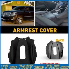For 15-20 Cadillac Escalade-leather Center Console Lid Cover-armrest Compartment For 15-20 Cadillac Escalade-leather Center Console Lid Cover-armrest Compartment