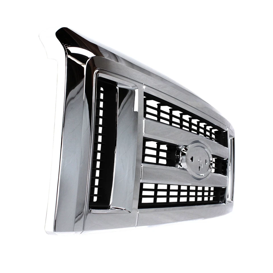 Chrome Grille Assembly For 2008-2021 Ford E-350 Super Duty 2008-14 E-150 E-250 - Image 2 of 4