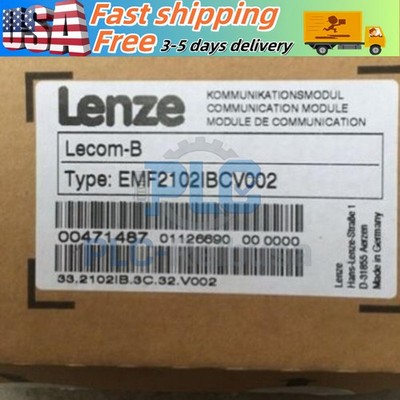 1PC Lenze EMF2102IBCV002 LECOM B 485 inverter module New Expedited Shipping