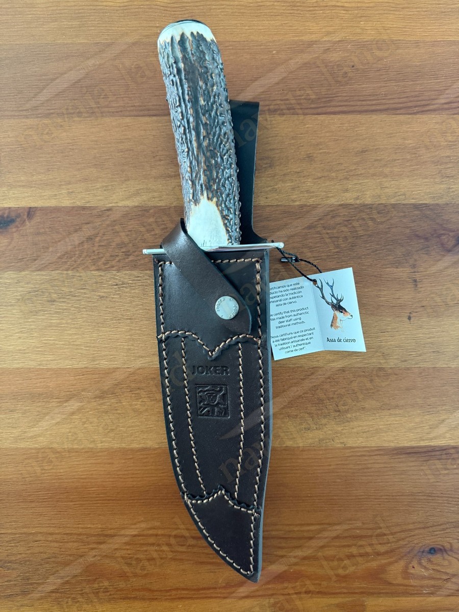 Joker Bowie 20 Hunting Knife – 7.87” MOVA Blade | Deer Antler