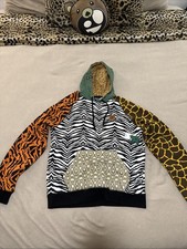 LRG lifted research group hoodie Animal print zebra tiger Stripe giraffe Gator