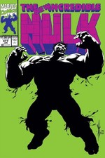 Cubierta de cómic The Incredible Hulk 377 IMPRESIÓN BRILLANTE 16"x24" DECORACIÓN DEL HOGAR