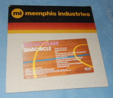 CD - The Go! Team - SEMICIRCLE  - Carboard Sleeve - 2017