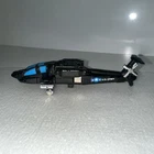 Vintage 1985 Gobots Wrong Way MR-41 Apache Helicopter - Missing Main Propeller