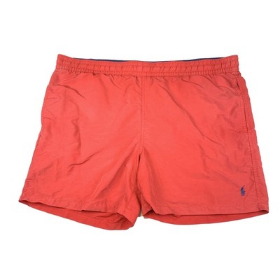 Ralph Lauren Boxershorts Meer Herren XL Rot Sommeranzug