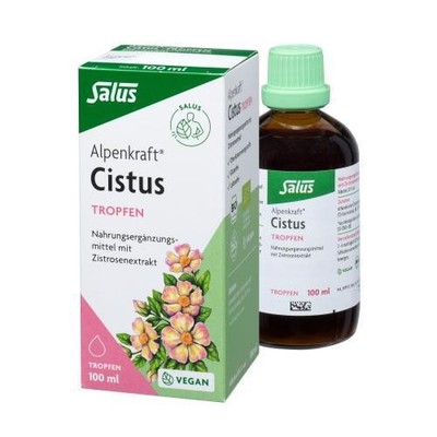 2x ALPENKRAFT Cistus-Tropfen Bio Salus 100 ML