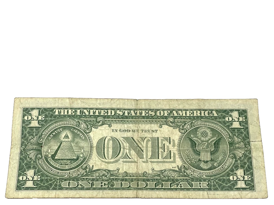 U.S. 1963 $1 FEDERAL RESERVE NOTE,  S/N A 17693205 A (#460) - Image 2 of 2